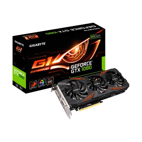 видеокарты gtx 1080|GeForce® GTX 1080 G1 Gaming 8G Описание.